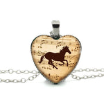 Musical Running Horse Necklace - whimsyandever
