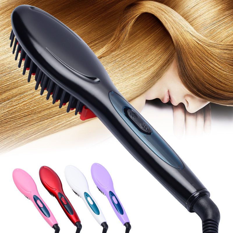 Goddess Hair Straightener Brush - whimsyandever