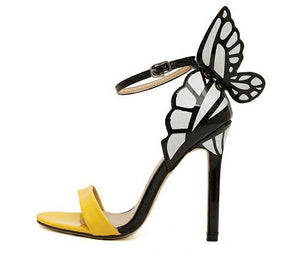 Fly Away Butterfly Heels - whimsyandever