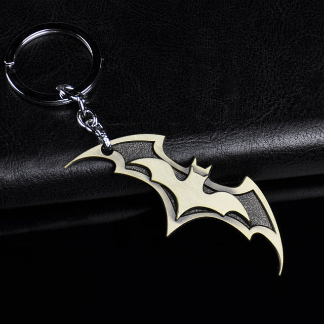 Bat Superhero Keychain - whimsyandever
