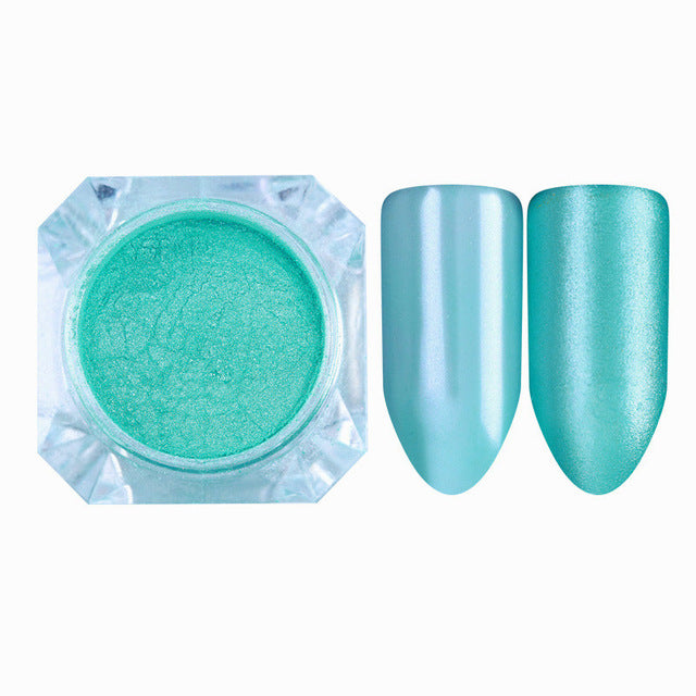 Diamond Pearl Mermaid Nail Shimmer - whimsyandever